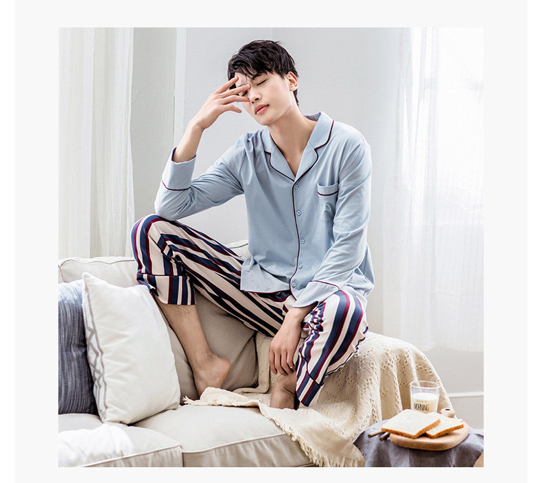 Pyjama mixte en Coton à manches longues - Ref 3005781 Image 16