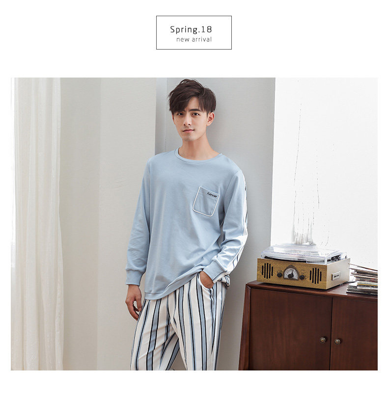 Pyjama mixte en Coton à manches longues - Ref 3005611 Image 22