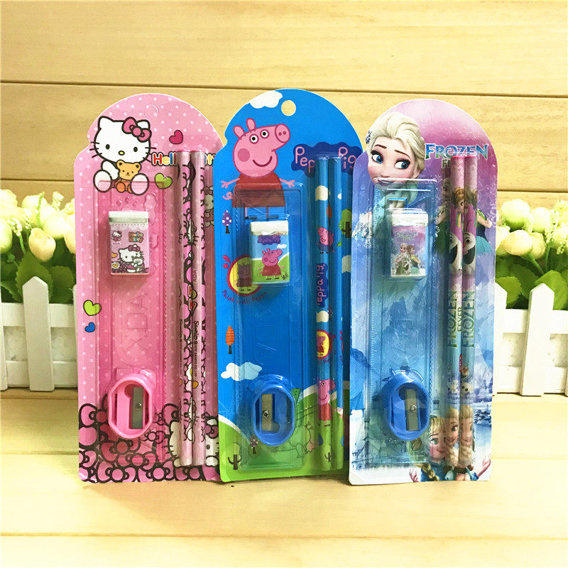 Kindergarten Student Children 61 Birthday Small Gift Prizes Pencil Stationery Suit Combined Learning Supplies-Taobao