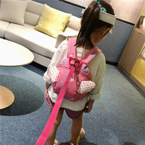 Cute childrens bag 1-3-year-old baby bag-bag child anti-loss backpack male and female infant garden anti-loss tide 2