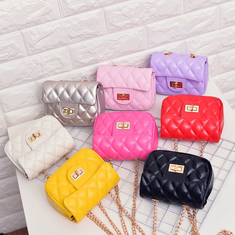 Children's Bags 2020 Popular Styles Fashion Western Style Little Girls Chain Bags Beauty Explosion Versatile Princess Girls Messenger Bags