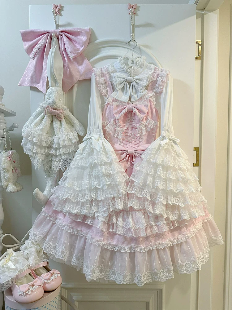 Сладкий и милый стиль мягкой девочки Lolita...