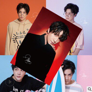 New Star Xue Zhiqian Star Poster Wholesale 8 pieces a set of embossed posters