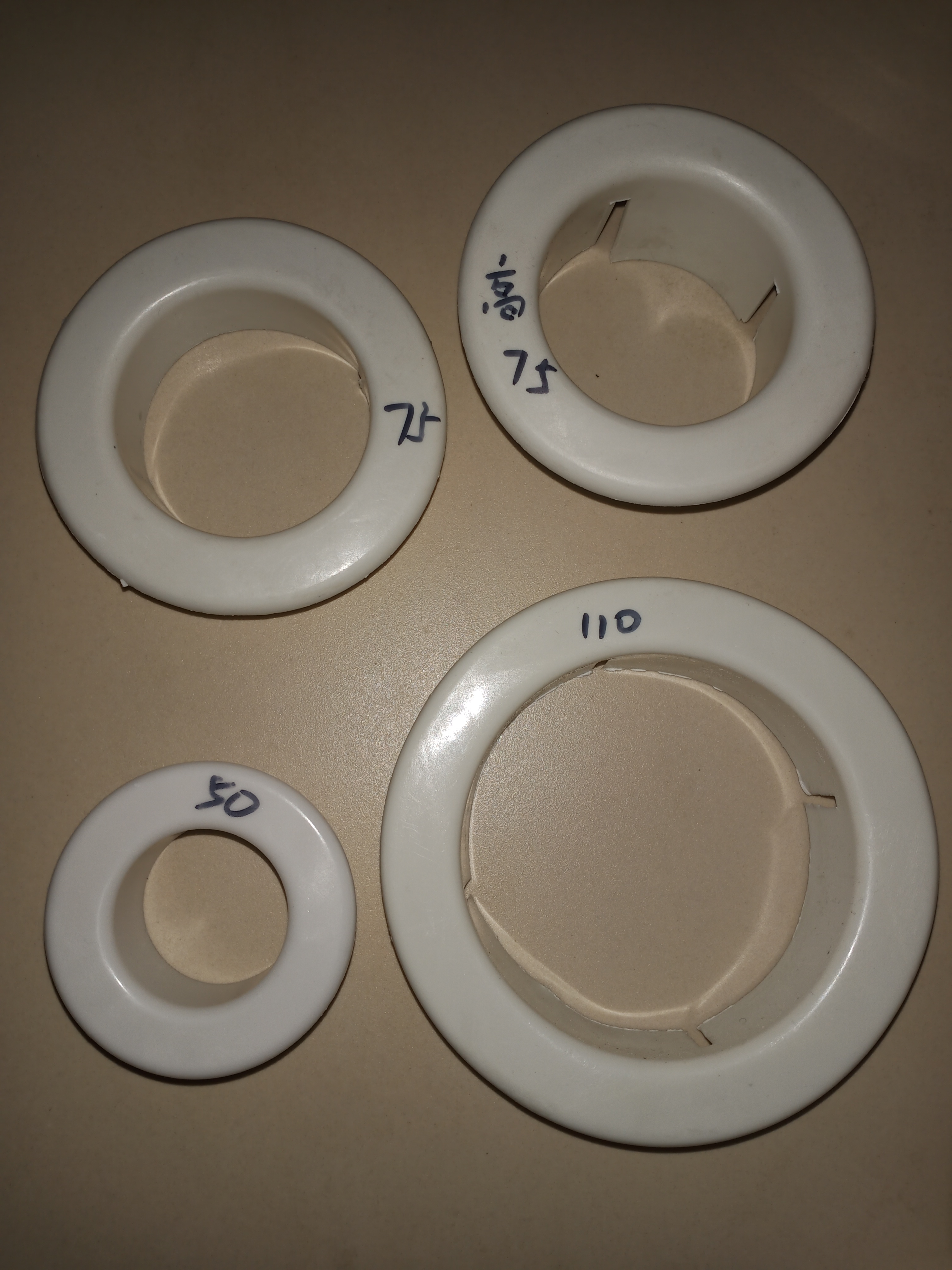 Air Conditioning Hole Decoration Cover Air Conditioning Hole Decoration Cover Air Conditioning Pipe Containment Cap Hole Lid Flow Plug Wall Hole Wall Hole Cover Threading Hole Lid