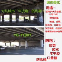 T1007 anti-stick coating unit door anti-theft door Cement exterior wall corridor anti-graffiti anti-small advertising stick