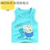 Childrens mới cô gái mùa hè vest ăn mặc mens dinh thự vest tay áo phía dưới edilate nhỏ vest sling vest. 