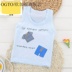 Childrens mới cô gái mùa hè vest ăn mặc mens dinh thự vest tay áo phía dưới edilate nhỏ vest sling vest. 