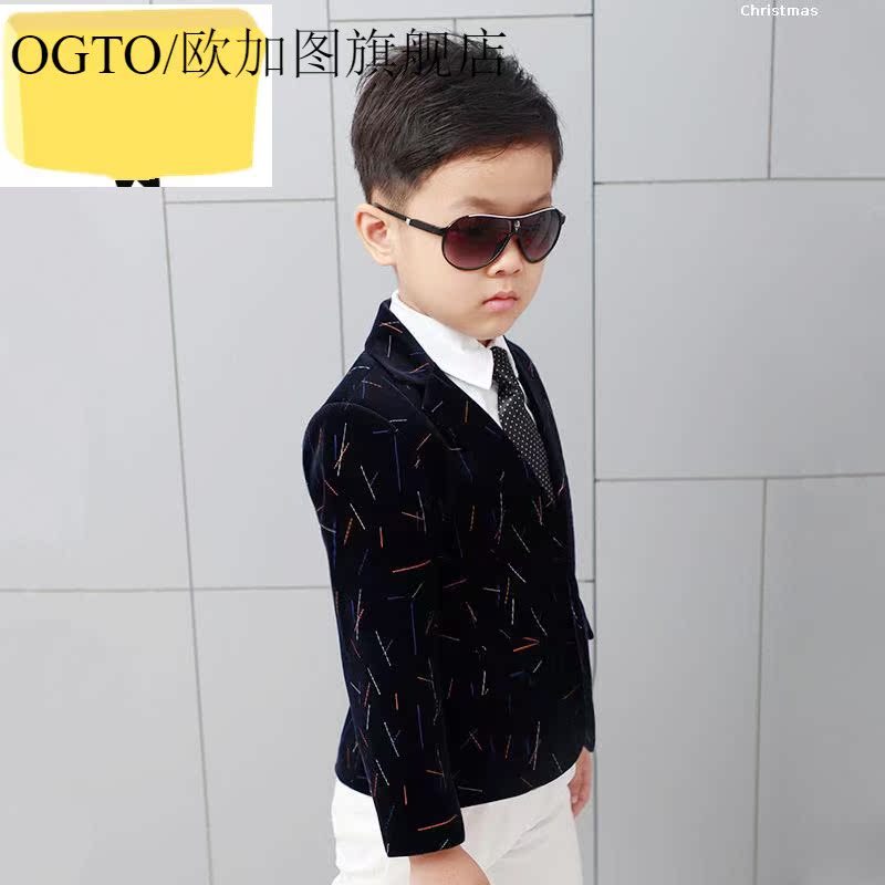 2019 nam Casual Suit Jacket Wicket Velvet Thu Childrens Suit New Childrens Suit Độc thân ăn mặc.