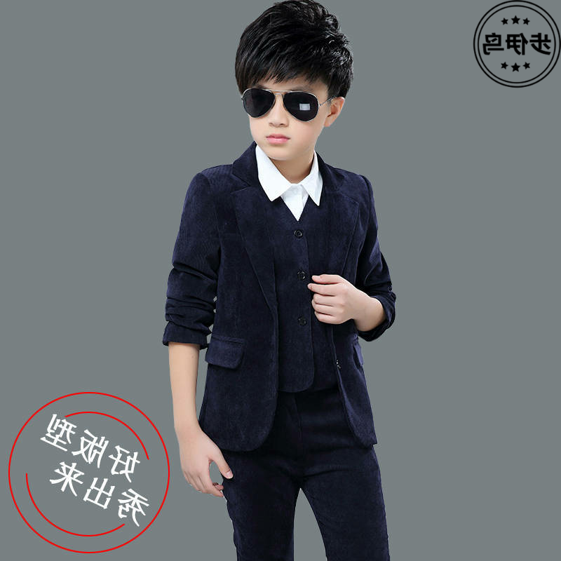 OGTO OGATU Childrens BOYS SUIT SUIT FLOWER Childrens DRESS PIANO váy biểu diễn vừa TRẺ EM KOREAN VERSION.