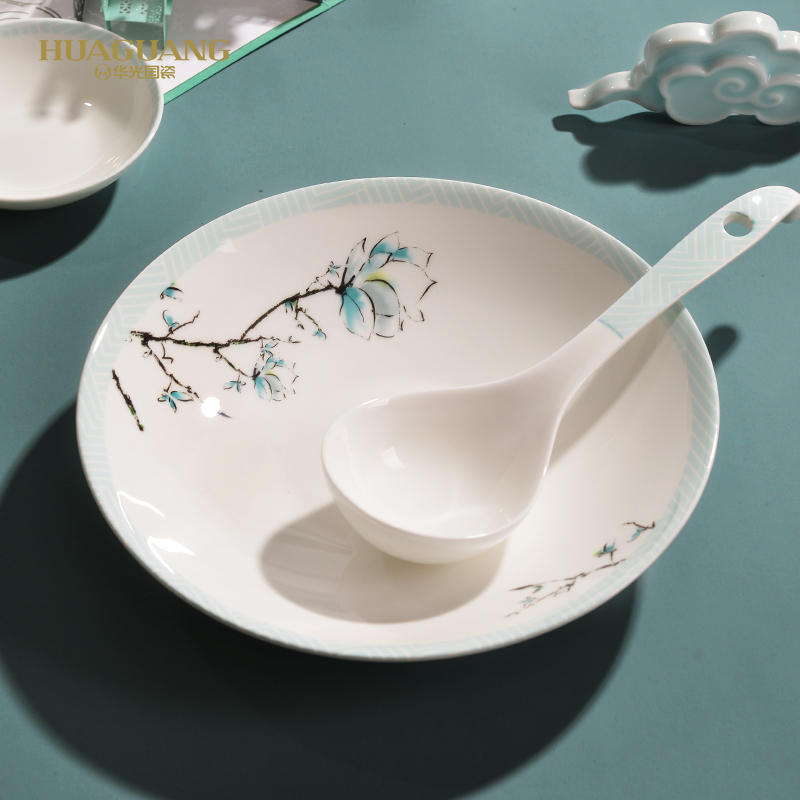 Uh guano countries porcelain ipads porcelain tableware suit dishes suit home dishes Chinese tableware suit sapphire