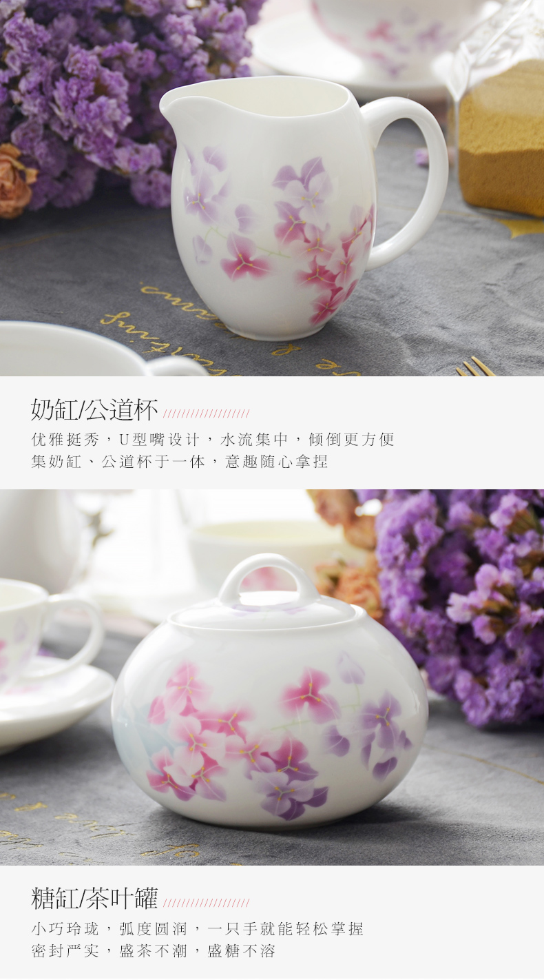 Uh guano countries porcelain ceramic coffee cup set ruby contained sweet European ipads China tea tea coffee