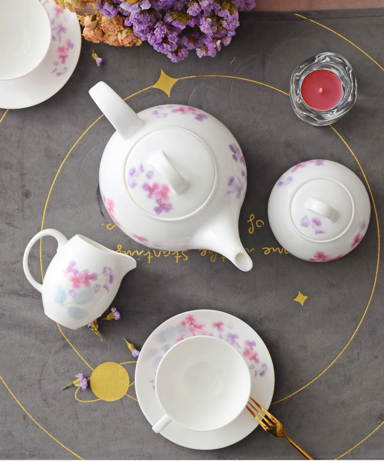 Uh guano countries porcelain ceramic coffee cup set ruby contained sweet European ipads China tea tea coffee