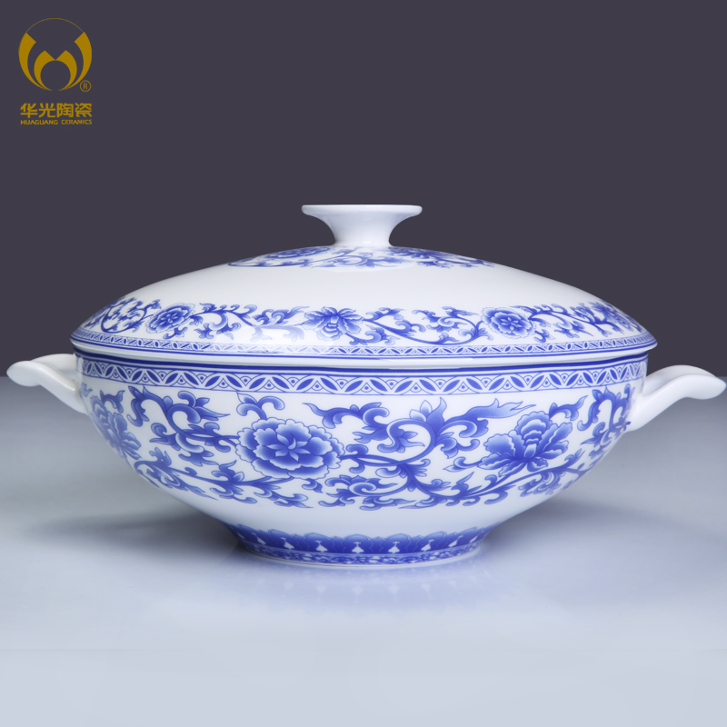 Uh guano porcelain ipads porcelain tableware ceramics countries suit dishes suit household glair Chinese blue and white language