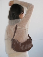 Paloma WOOL underarms bag Spanish niche super cute oil waxy cowhide mesengers and handbag women's bags
