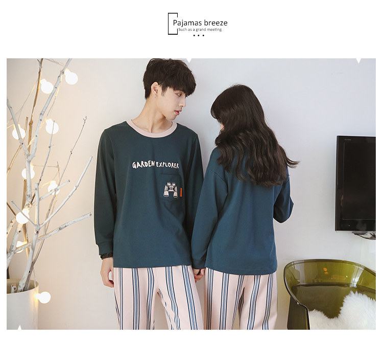 Pyjama mixte en Coton à manches longues - Ref 3004315 Image 46