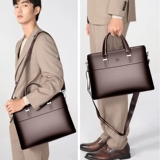 Septwolves, кожаная мужская сумка на одно плечо для отдыха, из натуральной кожи