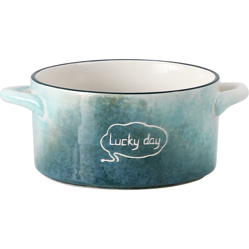 WUXIN Nordic breakfast table dishes suit one single a delicate breakfast dishes household food bowl chopsticks
