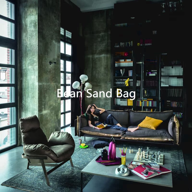 Bean Sand Pack Nordic designer Auto-Reverse by Prototype Room Inn Creative Combination Sofa