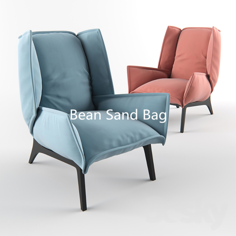 Bean Sand Bag Toa Ligne Roset Armchair Designer Decent Board Room Hotel Dining Room Casual Chair