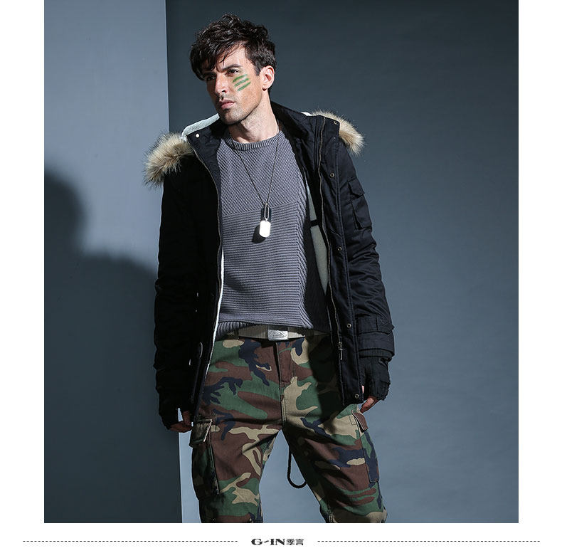 Blouson chaud pour homme en Coton - Ref 3112326 Image 27