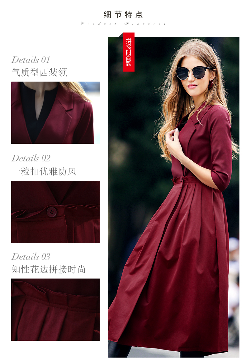 Trench pour femme en Polyester - Ref 3226895 Image 11