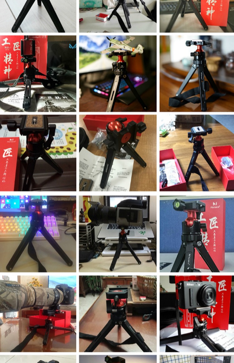 Ngựa con đường mòn MT-01 Tám bắt cá SLR camera chân máy cầm tay nhỏ bạch tuộc chân máy điện thoại 05 - Phụ kiện máy ảnh DSLR / đơn túi máy ảnh vintage