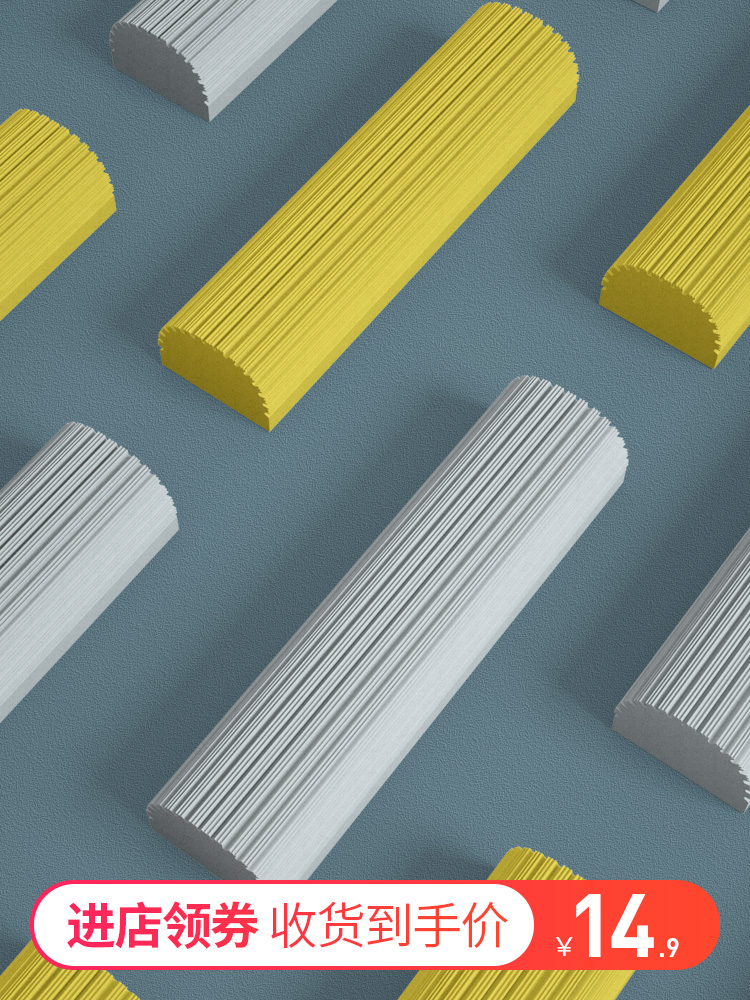 Lilin glue cotton mop head replacement Household absorbent mop Sponge mop replacement head Glue cotton head Universal mop head