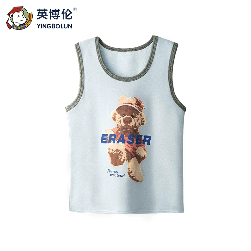 英博伦 Winter children's keep warm base vest for boys, children's clothing