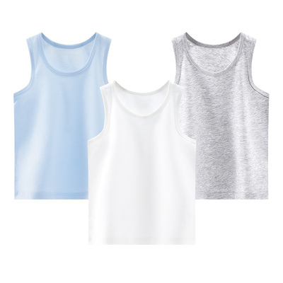 Ying Bo Lun Pure Cotton Kids Children's Summer Vest — 7