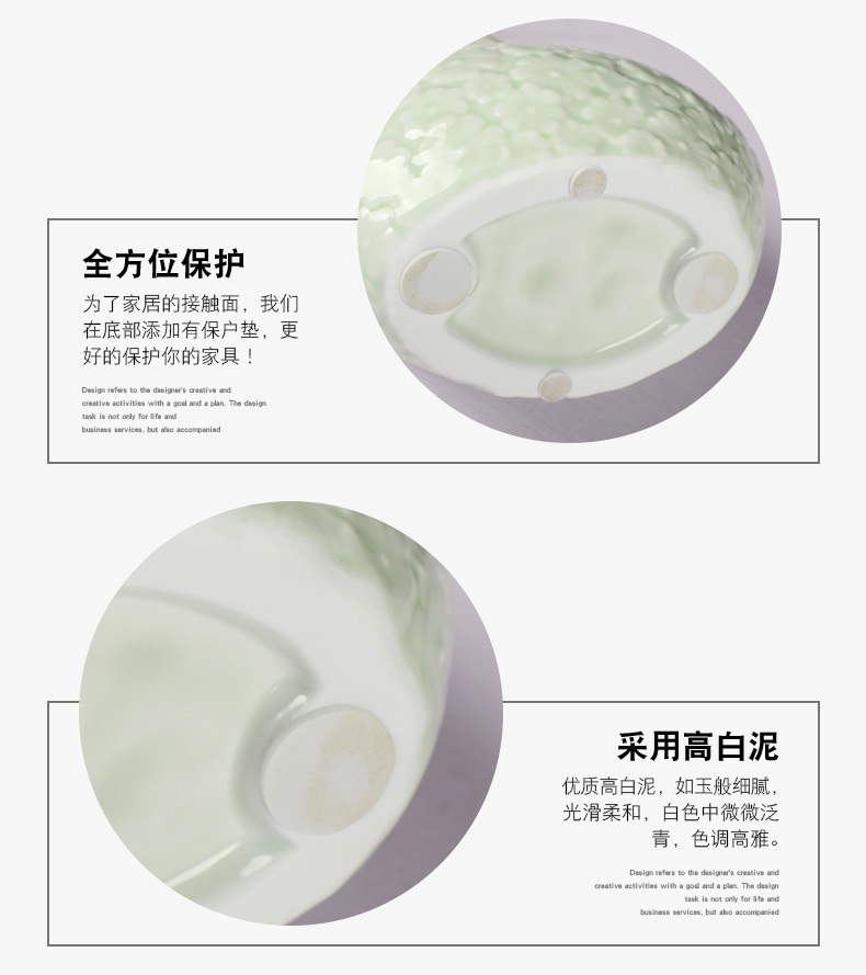 Creative ceramic fat chicago-brewed goose room home wine ark, adornment household furnishing articles contracted sitting room the bedroom TV ark, decoration