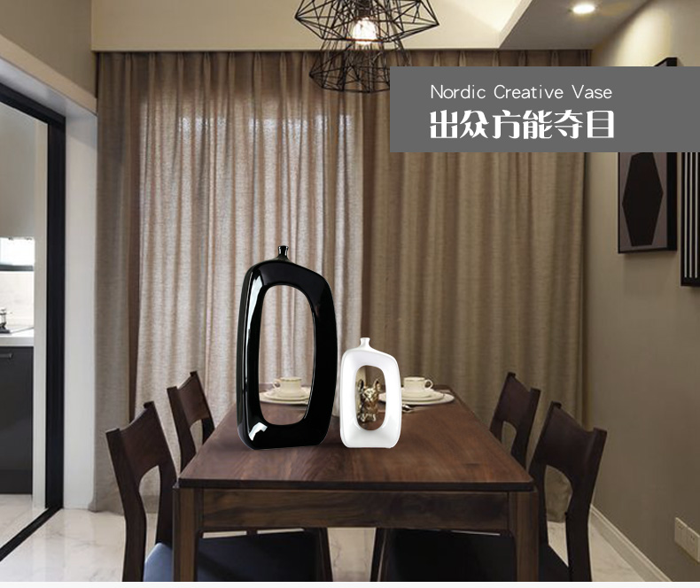 European household soft adornment wine porch sitting room tea table creative arts and crafts department of jingdezhen ceramic furnishing articles