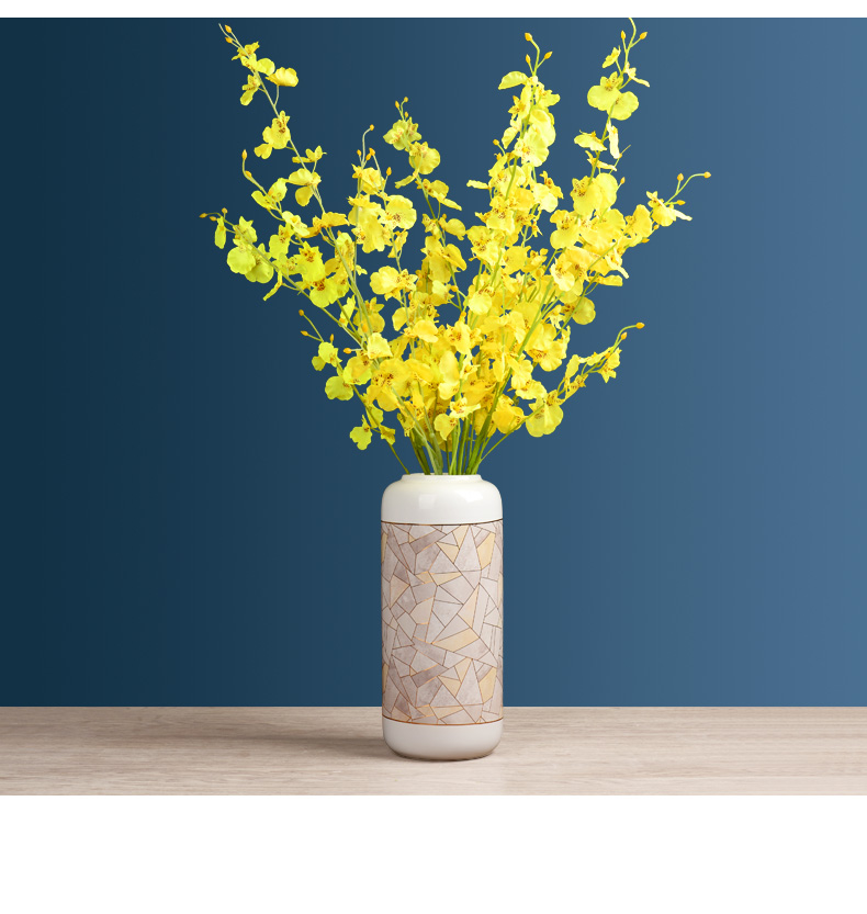 Vase furnishing articles dried flower arranging flowers sitting room decoration decoration flower arranging up phnom penh geometric ceramic vases, flower art to decorate a room