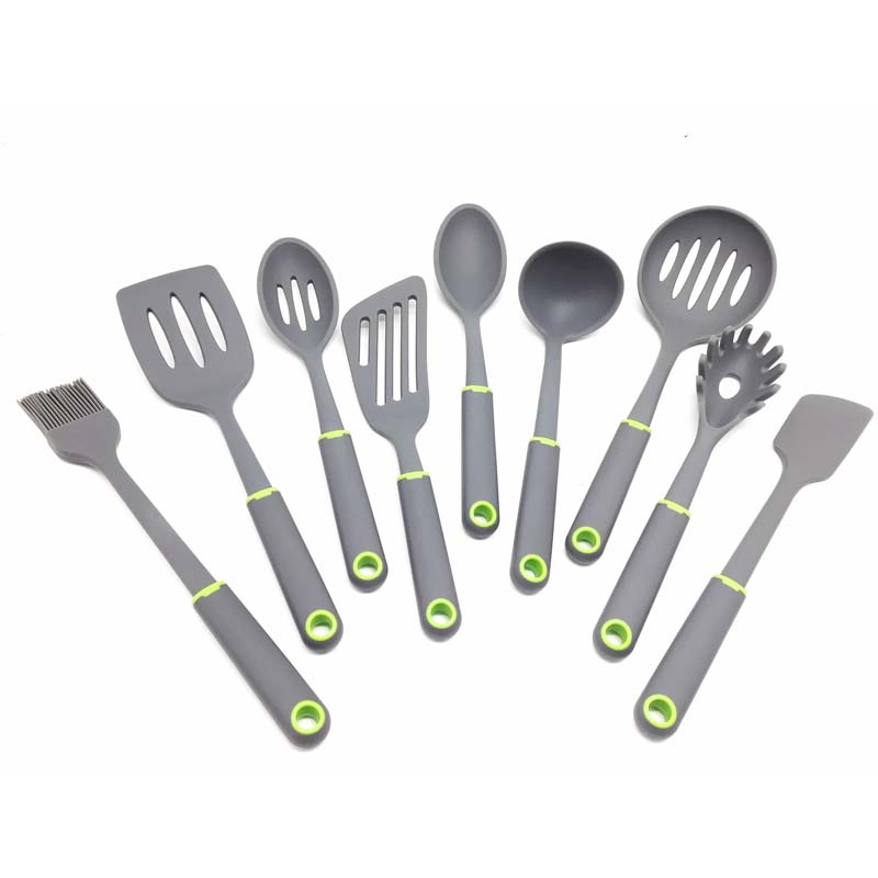 U.S. non-stick pan special silicone shovel resistant to high temperature household cooking pot shovel soup spoon frying spoon frying shovel kitchen utensils