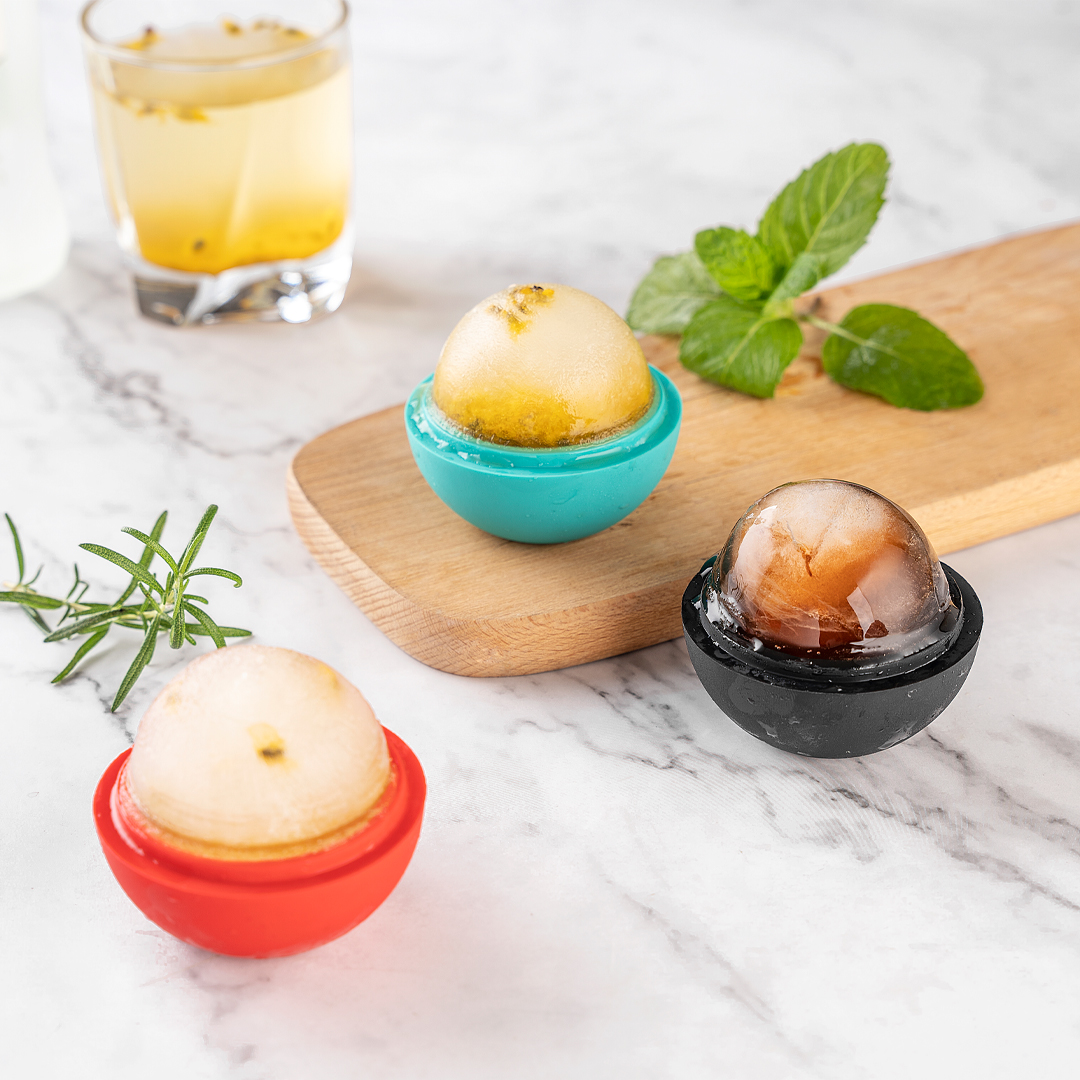 Silicone Ice Tray Round Ice Ball Ice Jelly Pudding Ice Cube Mold Original Design Silicone Homemade Ice Mold - Taobao