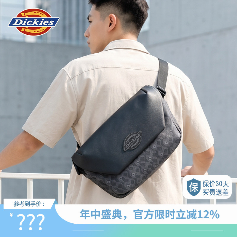 Dickies Crossbody Shoulder Bag Large Capacity Laptop Messenger Bag Men's Gift Cycling Travel Commuting Bag 2026 Dickies Crossbody Shoulder Bag Large Capacity Laptop Messenger Bag Men's Gift Cycling Travel Commuting Bag 2026