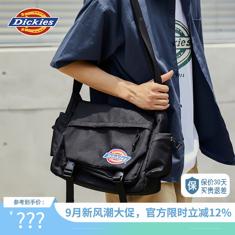 Dickies Single-Shoulder Crossbody Large-Capacity Travel Messenger Bag for Men with Multiple Compartments for Laptop and Camera, Suitable for Commuting 2026 Dickies Single-Shoulder Crossbody Large-Capacity Travel Messenger Bag for Men with Multiple Compartments for Laptop and Camera, Suitable for Commuting 2026