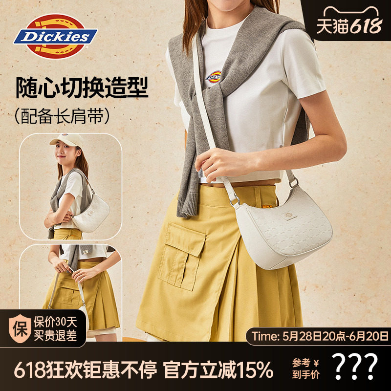 Универсальная сумка-мессенджер Dickies на одно плечо, вместительная сумка для подмышек, новая весенне-летняя сумка для пригородных поездок 2025 года Изображение 1