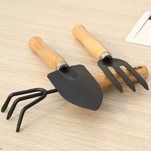 Домохозяйственное цветочный инструмент для садоводства маленькая лопата железа жестяная железа лопата многодушная посадка цветочниц