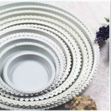 Пластиковая загущенная круглая цветочная горшка дно поддон круглый бассейн шасси подушка для накладки воды пластина цветочный поднос