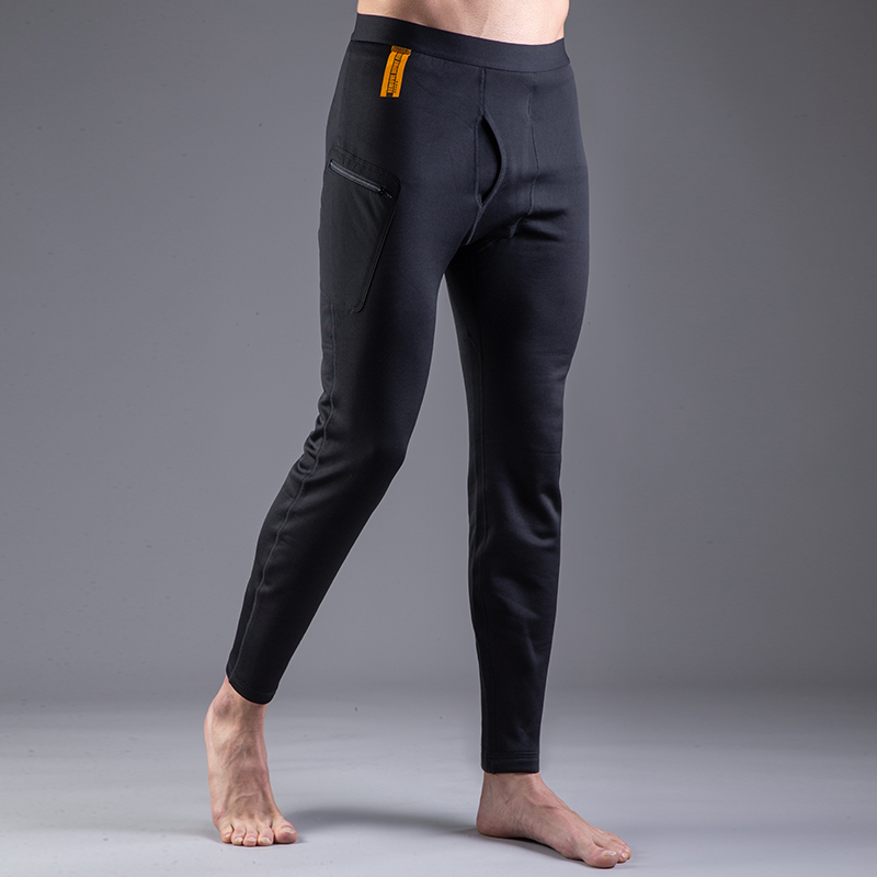 New dragon tooth second-generation B2 grade Power Stretch inner lap pants warm down for outdoor lingerie men's iron blood