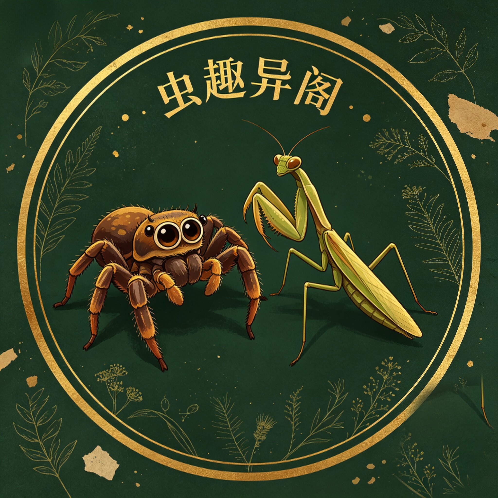 虫趣异阁的LOGO