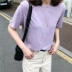 Áo phông ngắn tay nữ mùa hè 2019 của Hàn Quốc. - Áo phông