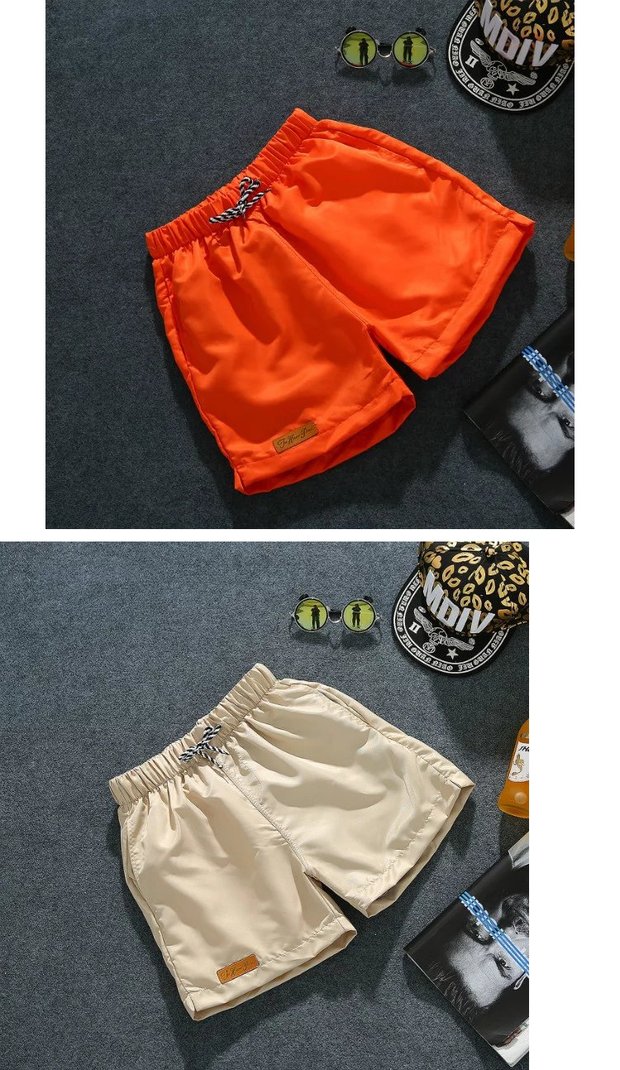 2018 phiên bản Hàn Quốc của quần lửng trong nhà siêu giản dị quần short kaki nam