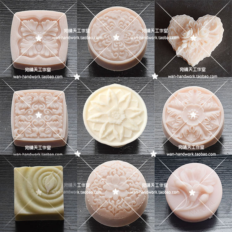 Silicone Mold Silicone Mold Handmade Soap Mold Out Soaps 100 gr Composition One