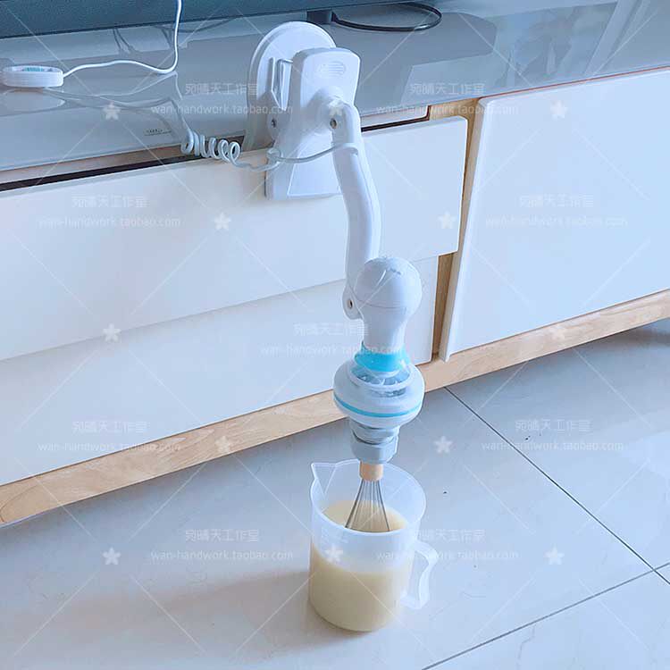 Hand-made electric mixer diy stirring artifact replaceable removable stainless steel egg head Taiwan is available