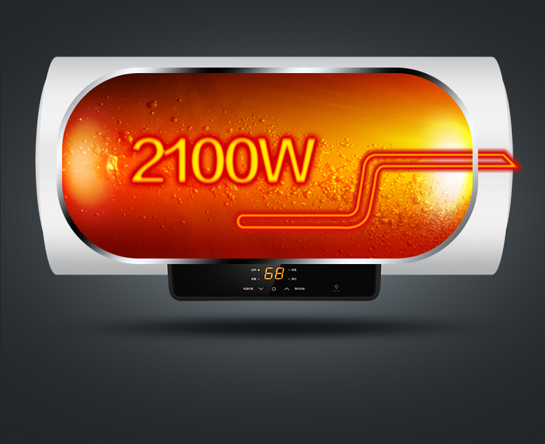 máy tắm nóng lạnh panasonic Máy nước nóng Midea Midea F6021-X1 (S) loại lưu trữ nước gia đình tắm nước nóng điện tiết kiệm năng lượng kháng khuẩn bình nóng lạnh giá rẻ
