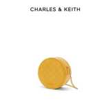 Чарльз и Кейт Круглый Бэк Сумка CK2-80680915 Мисс Классик Алмазной Алмаз Крест-Чейн Сумка для плеча на плечо