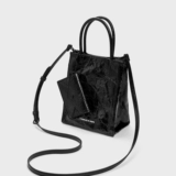 Charles&keith, демисезонная портативная сумка, подарок на день рождения