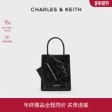 Charles&keith, демисезонная портативная сумка, подарок на день рождения
