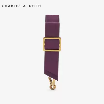 CHARLES & KEITH Shoulder Strap CK8-62250037 European and American Metal Square Buckle Decorative Women Shoulder Strap
